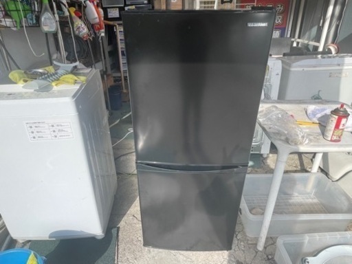【リサイクルサービス八光】2023年製　アイリスオーヤマ　IRSD-14A-B [冷蔵庫 142L ブラック]