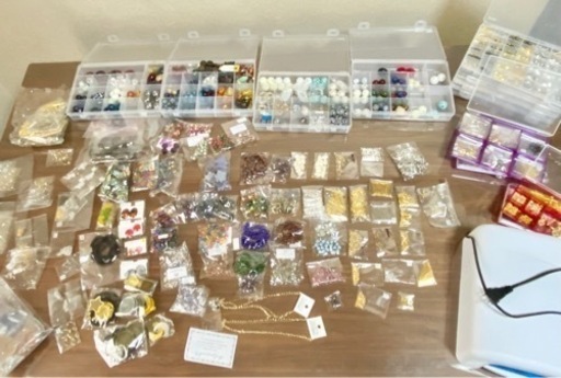 ハンドメイドアクセサリー 素材 基礎金具 ヤットコなど 大量 おまとめ