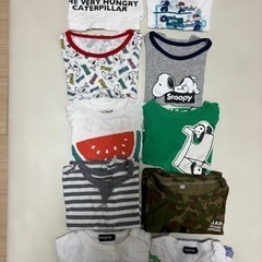 ベビー服　80サイズ　47枚セット　まとめ売り　男の子　夏用　半袖　子供服の画像