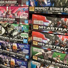 《模型店》ガンプラ4点制限キット（テレビシリーズ系HG/RGなど...