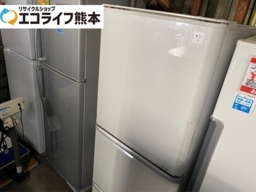 2014年製　シャープ両開き冷凍冷蔵庫　314L SJ-PW31Y
