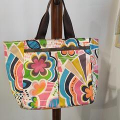 少々難あり　LeSportsac　トートバッグ