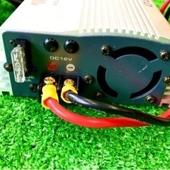 早い者勝ち‼️処分価格♦️大容量AC-DC12v→100v　コンバーター　家電　キャンプ　釣り　車中泊　ひとり旅　お譲りします‼️の画像