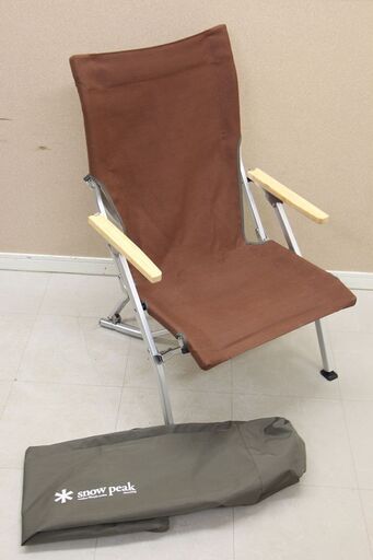  Peak スノーピーク ローチェア 折りたたみ椅子 いす キャンプ ブラウン (P1752sxwY)