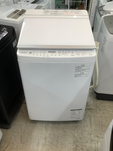 安心の6ヶ月保証付き！！ TOSHIBA　10.0kg縦型洗濯乾燥機　AW-10SV7  2019年製
