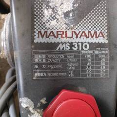  丸山　セット動噴　3相200v 2.2kw