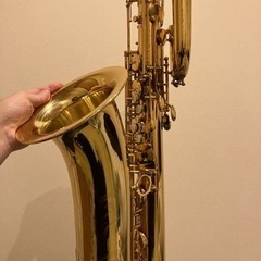 バリトンサックス　B&S社の画像