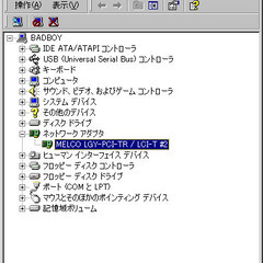 LANカード  BUFFALO LGY-PCI-TR ②【動作品】の画像
