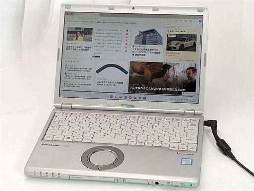 即決 高速SSD ノートPC 12.1型 Panasonic CF-SZ5PD6VS 中古良品 第6世代Core i5 DVDRW 無線 Bluetooth webカメラ Windows11 Office 保証付