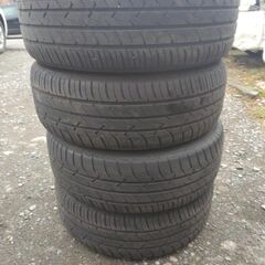 ★夏タイヤ215/60R17TOYOトランパスmpZ中古4本セットの画像