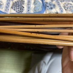 取引中　200円編み物棒の画像
