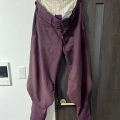 豊田屋　エンジ七分　6ボタン2枚セットの画像