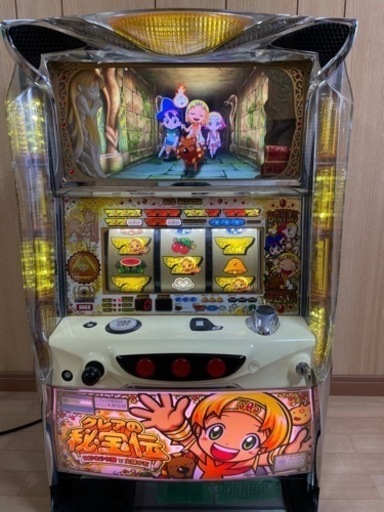 パチスロ　クレアの秘宝伝〜はじまりの扉と太陽の石〜 実機　コイン不要機付き