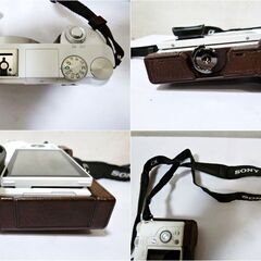SONY　ミラーレス　一眼カメラ　α6000　ILCE-6000Y　SEL55210　動作良好　ダブルズームレンズキット　三脚　バッグ　セットソニーの画像
