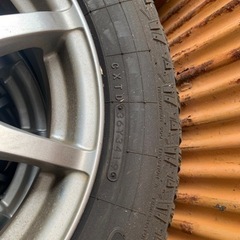 パジェロミニ　夏タイヤ　アルミホイール付きの画像