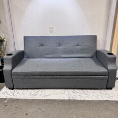 W 17124   ３段階リクライニングソファベッド   ◆大阪市内・東大阪市他 5,000円以上ご購入で無料配達いたします！◆ ※京都・高槻・枚方方面◆神戸・西宮・尼崎方面◆生駒方面、大阪南部方面　それぞれ条件付き無料配送あり！            