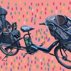 ｄ34🌀🟢🔴土日もお子様と土足のまま、いろいろなタイプの電動自転...