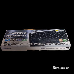 (中古)シンプルUSBフルキーボード