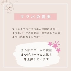 3万円（60人分）材料付き実績　800名　まつ毛パーマ講習の画像