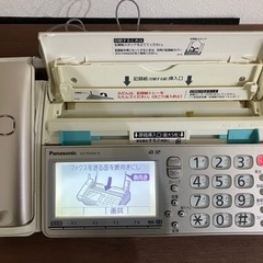 Panasonic 美品‼️電話機、ファクス・コピー出来る‼️子機の電話機在ります。の画像
