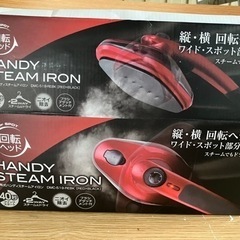 スチームアイロン小型‼️旅行にも持って行ける‼️