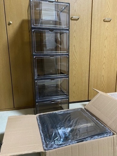 スニーカーボックス スニーカーケース コレクションケース 新品