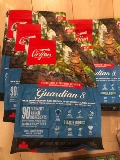 ◆新品未開封◆オリジン ガーディアン8  1.8kg✖️4袋