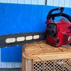 ゼノア　プロ用名機サンナナ G370AV バー40cm 排ガス規制前パワフル　切断機山師伐採　簡易始動動画あり の画像