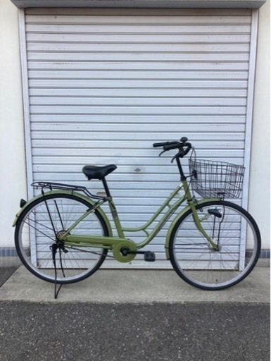 ☆前後タイヤ新品☆   26型　LEDオートライト軽快車　　防犯登録料込価格︎‼︎