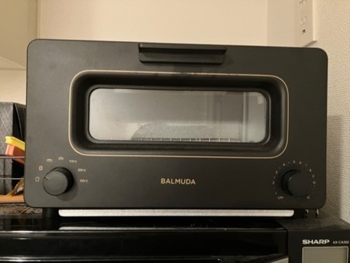 （取引中）【4月25日までの受渡希望】BALMUDAオーブントースター3,000円