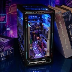 【新品】3D木製パズル 装飾ブックエンド