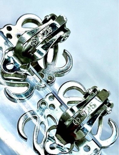 LOEWE ロエベ　Vintage イヤリング　アナグラム　silver925