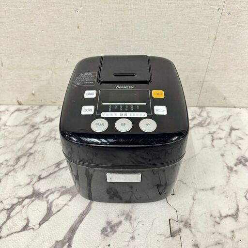 17150  YAMAZEN マイコン炊飯ジャー 2018年 3合 ◆大阪市内・東大阪市他 5,000円以上ご購入で無料配達いたします！◆ ※京都・高槻・枚方方面◆神戸・西宮・尼崎方面◆生駒方面、大阪南部方面　それぞれ条件付き無料配送あり！