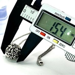 ジョージジェンセン 希少 ネックレス ハートバイハート   AG925の画像