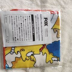 シンプソンズ　ハンカチハンドタオルの画像