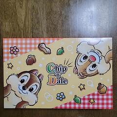 決まりました　チップとデールフェイスタオル