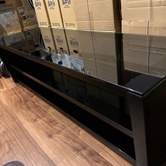 TVラック ガラス 台 生活雑貨 の画像