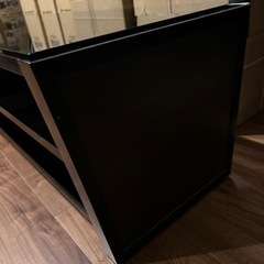 TVラック ガラス 台 生活雑貨 の画像