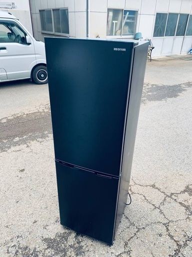 ♦️アイリスオーヤマ ノンフロン冷凍冷蔵庫【2019年製 】IRSE-16A-B