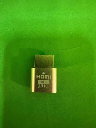 ジャンク★HDMI 4K仮想ディスプレイエミュレーター ＠6