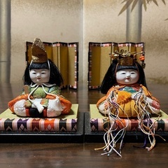 【４月末処分】雛人形　手の平サイズの画像