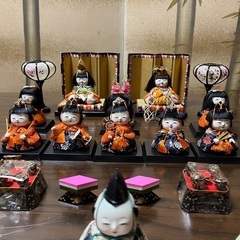 【４月末処分】雛人形　手の平サイズの画像