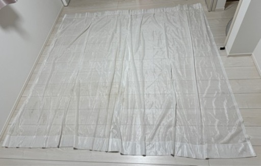 レースカーテン　幅107cm×高197cm×2枚