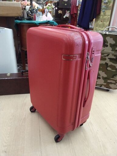 極上美品 エース株式会社 高級 スーツケース (赤) キャリーバッグ 旅行 バック
