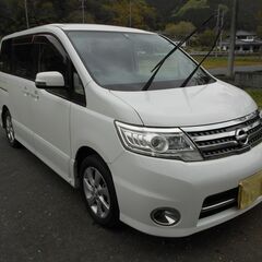 CC25 セレナ 車検令和6年8月 両電動スラ ナビ CD DV...