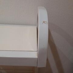 【最終価格‼️】大塚家具　キャスター付き高級キッチン台　四段　引き出し可能の画像