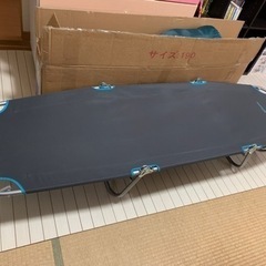 CAPTAIN  STAG キャプテンスタッグ リクライニングベッド 折り畳みの画像