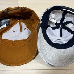 51㎝〜53㎝　キッズキャップ2枚セットの画像