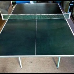 中古卓球台  SAN−EI  幅約153㎝×長さ約274㎝×高さ...