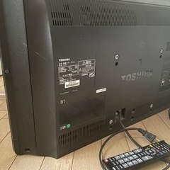 テレビ(東芝REGZA32S7 2013年製)の画像